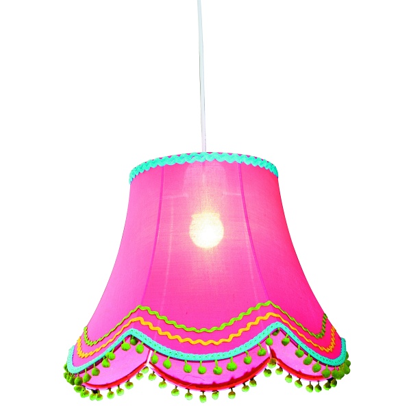 Arlekin Lampa Wisząca 35 1X60W E27 Różowy Candellux