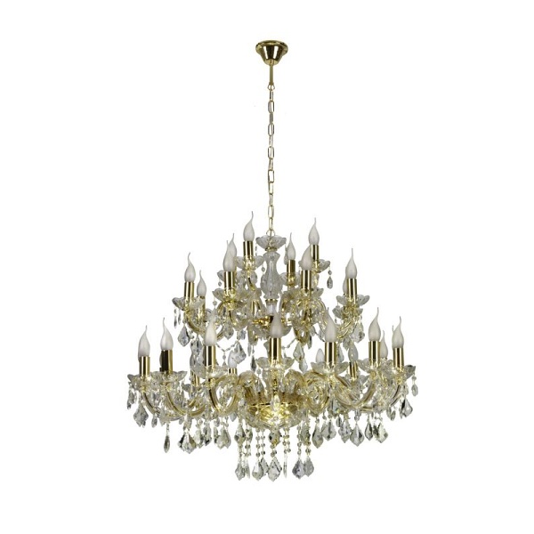 Maria Teresa Lampa Wisząca 28X40W E14 Złoty Candellux