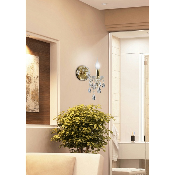 Maria Teresa Lampa Kinkiet 1X40W E14 Złoty Candellux