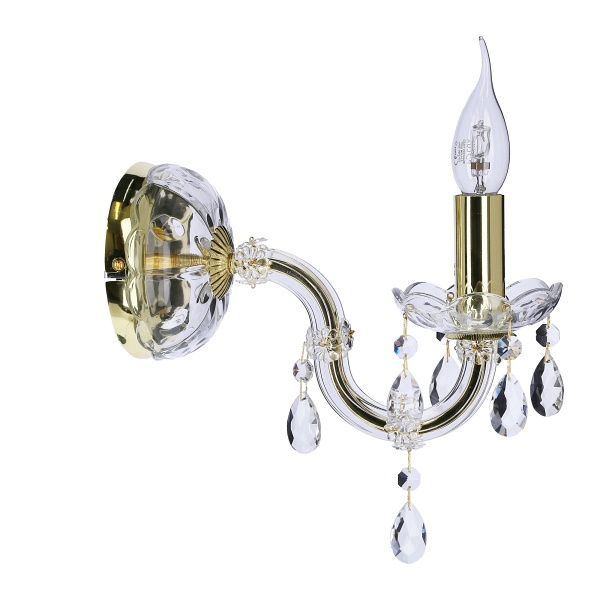 Maria Teresa Lampa Kinkiet 1X40W E14 Złoty Candellux