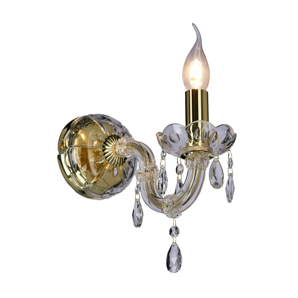 Maria Teresa Lampa Kinkiet 1X40W E14 Złoty Candellux