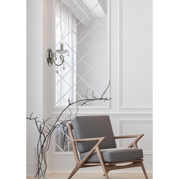 Aurora Lampa Kinkiet 1*40W E14 Chrom Candellux