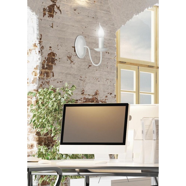 Bellagio Lampa Kinkiet 1X40W E14 Kremowy Candellux