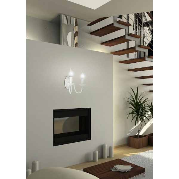 Bellagio Lampa Kinkiet 2X40W E14 Kremowy Candellux