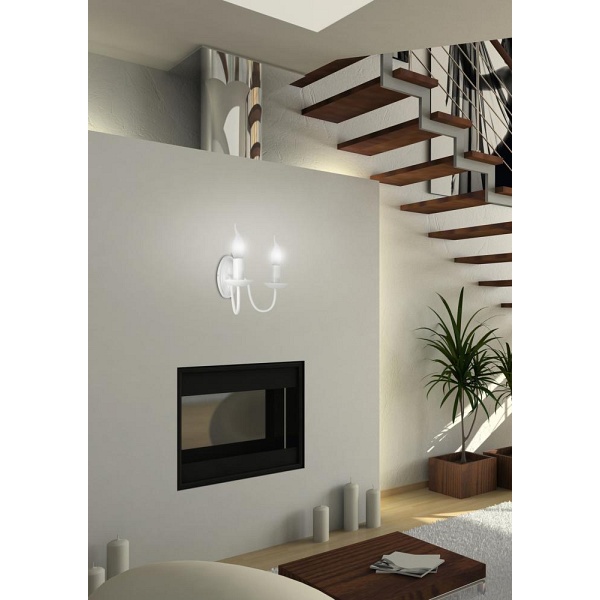 Bellagio Lampa Kinkiet 2X40W E14 Kremowy Candellux