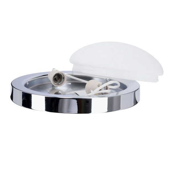 Roda Lampa Sufitowa Plafon 325 2X60W E27 Chrom Ip44 Candellux