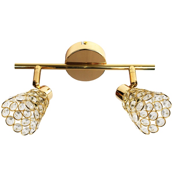 Glossy Listwa 2X40W G9 Różowe Złoto Candellux