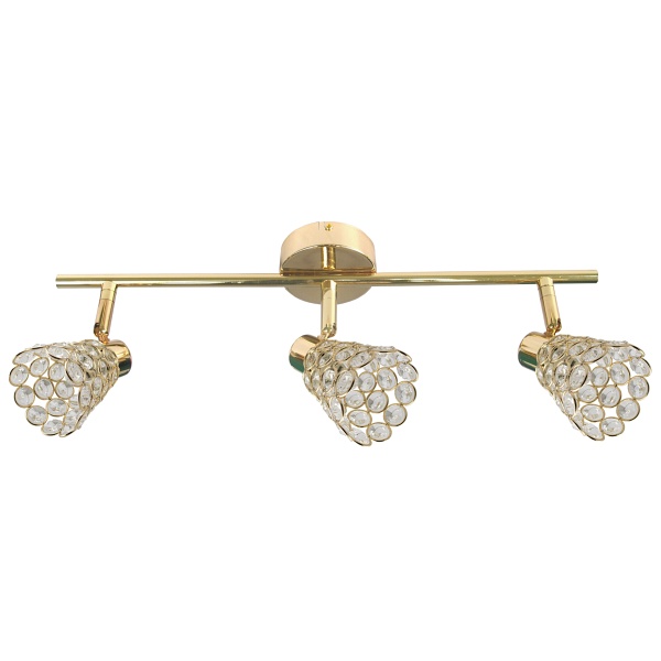 Glossy Listwa 3X40W G9 Różowe Złoto Candellux