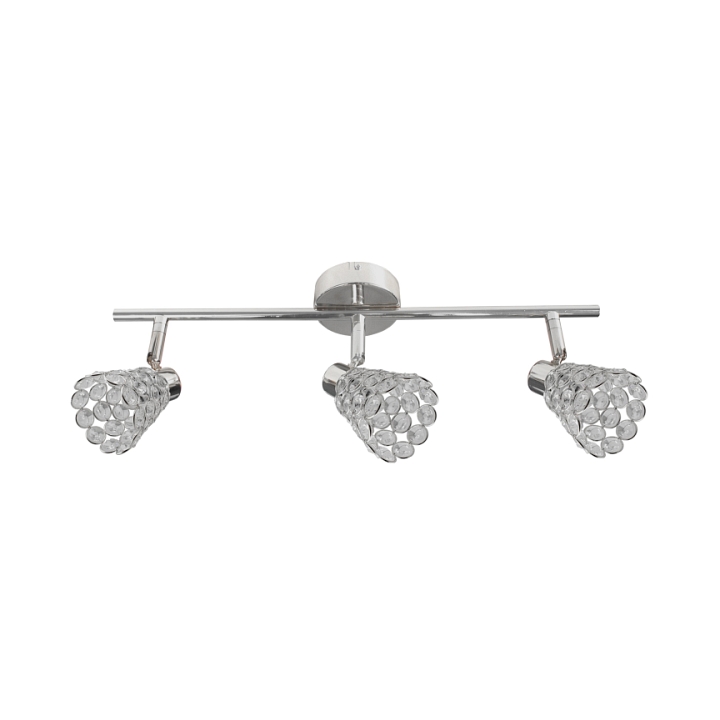 Listwa sufitowa Glossy chrom 3x40w - Candellux