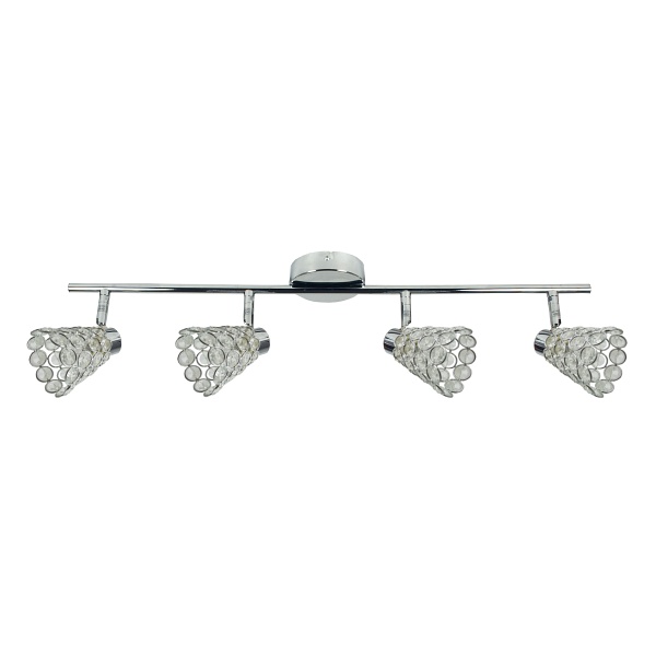 Glossy Listwa 4X40W G9 Chrom Candellux