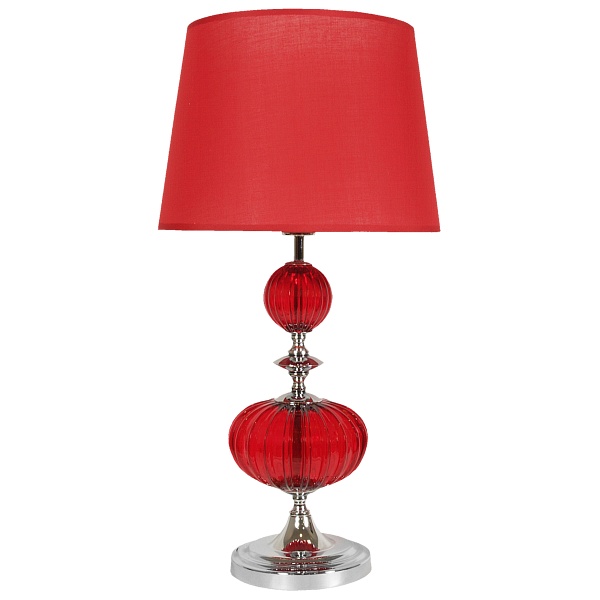 Lauretta Lampa Gabinetowa 1X60W E27 H-68 Czerwona Candellux