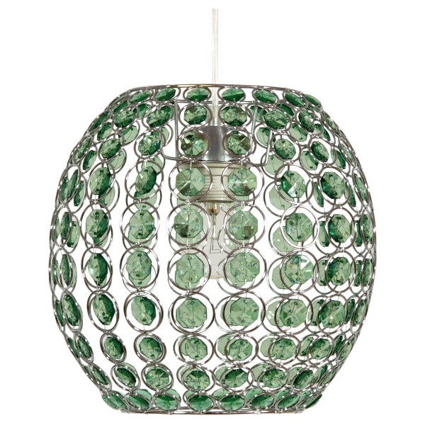 Rica Lampa Wisząca 28 1X40W E27 Zielony + Linka 85-10523 Candellux