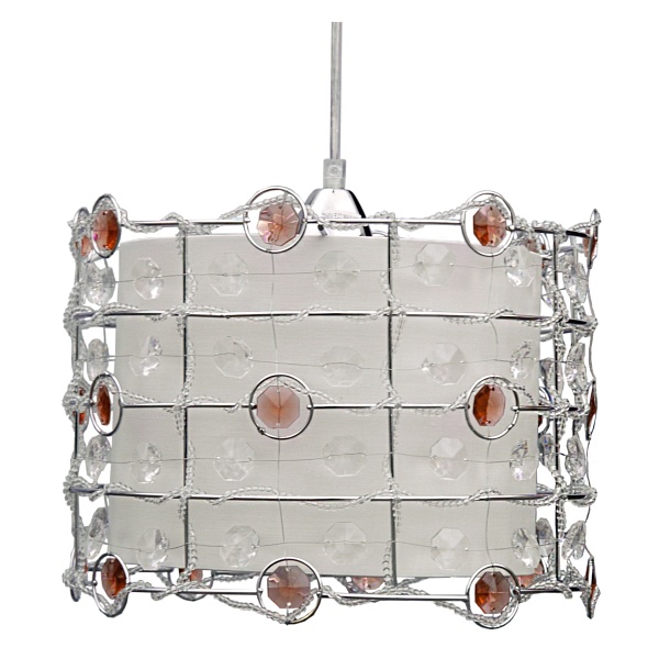 Seneca Lampa Wisząca 30 1X40W E27 Amber + Linka 85-10523 Candellux