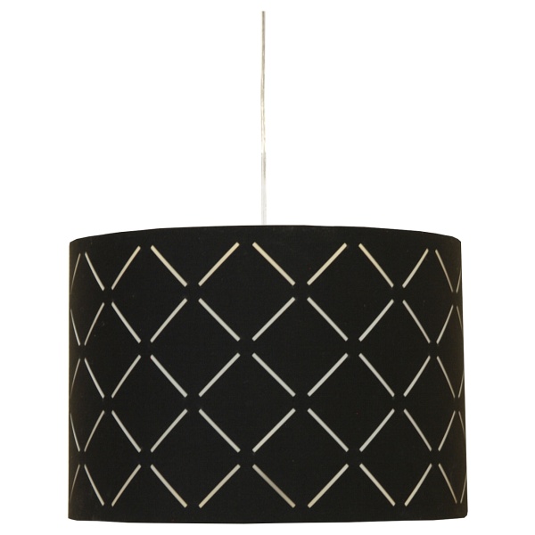 Ralf Lampa Wisząca 30 1X60W E27 Czarny (Abażur 77-01702+Linka 85-10608) Candellux