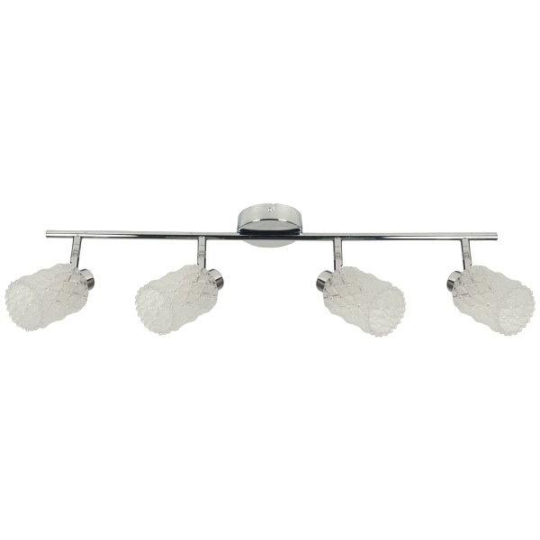 Lampa Trans Listwa 4X40W G9 Chrom Candellux
