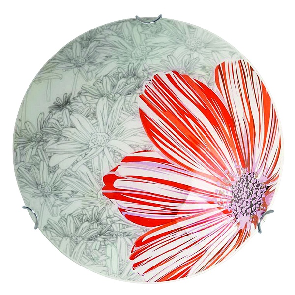 Spring Lampa Sufitowa Plafon 30 1X60W E27 Czerwony Candellux