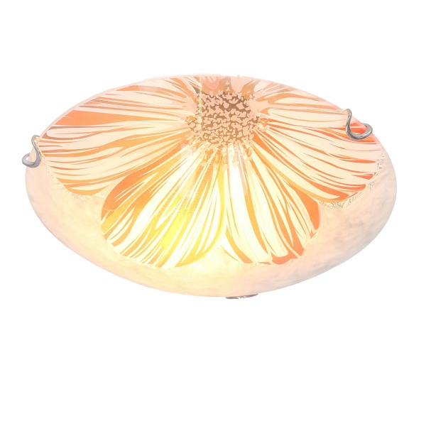 Spring Lampa Sufitowa Plafon 30 1X60W E27 Czerwony Candellux