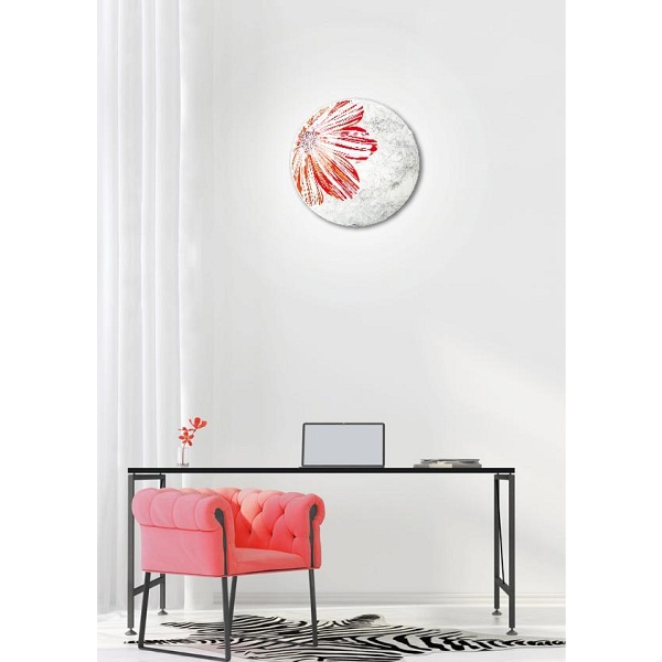 Spring Lampa Sufitowa Plafon 30 1X60W E27 Czerwony Candellux