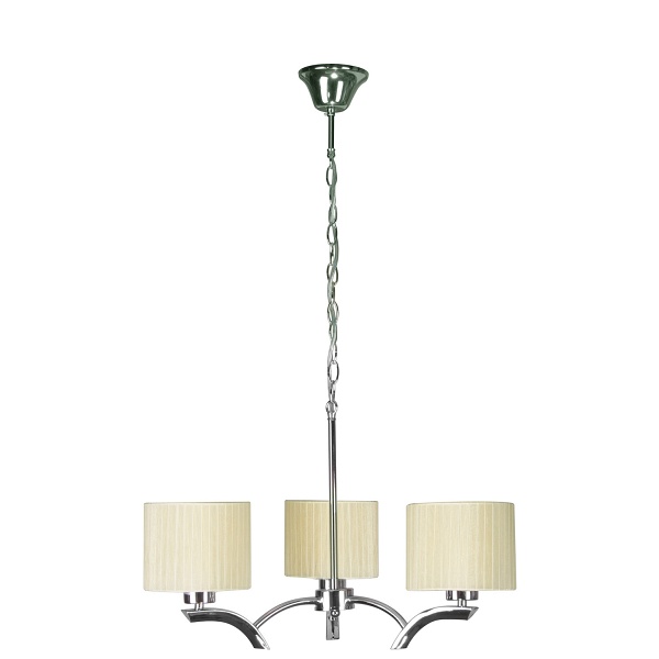 Draga Lampa Wisząca 3X60W E27 Kremowy Candellux