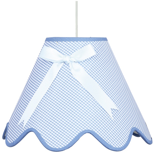 Lola Lampa Wisząca 1X60W E27 Niebieski Candellux