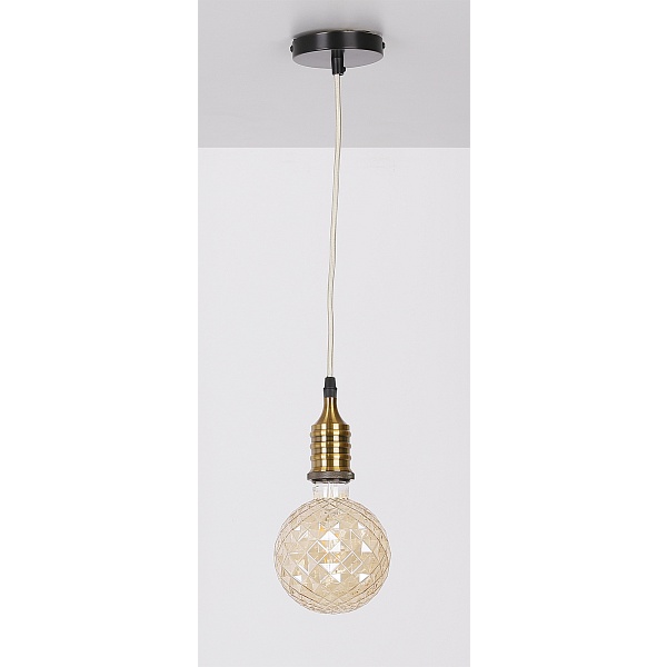 Zawiesie Metalowe Rl-Lpp060A 1X60W E27 Czarny/Patyna Candellux