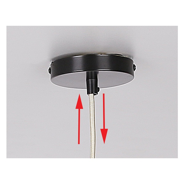 Zawiesie Metalowe Rl-Lpp060A 1X60W E27 Czarny/Patyna Candellux