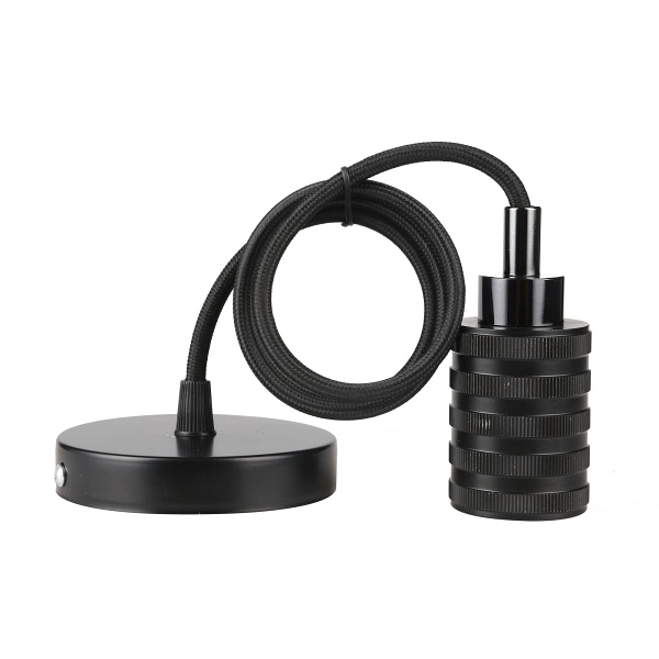 Zawiesie Metalowe Rl-Lpp060Ax 1X60W E27 Czarny Candellux