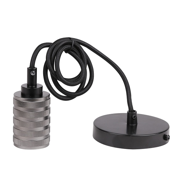 Zawiesie Metalowe Rl-Lpp060Ax 1X60W E27 Czarny Candellux