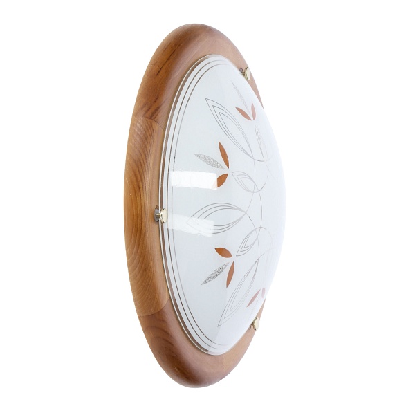 Rustica Lampa Sufitowa Plafon 30 Drewno Standard 1X60 W E27 Dąb Candellux