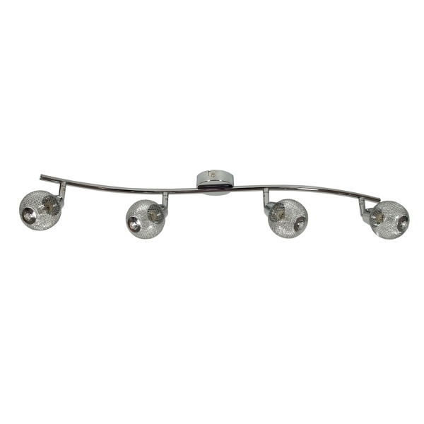 Novel Lampa Sufitowa Listwa 4X40W G9 Chrom Candellux