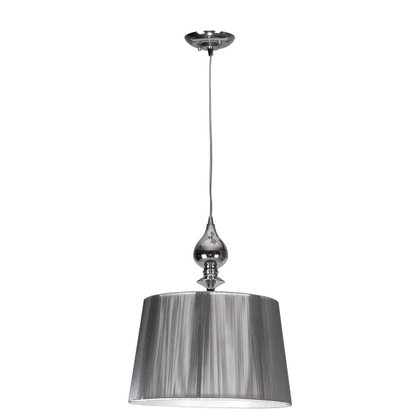 Gillenia Lampa Wisząca 1X60W E27 Srebrna Candellux