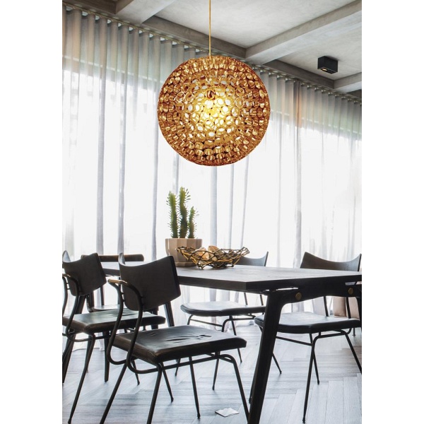 Abros Lampa Wisząca 50 1X60W E27 Miedziany Candellux