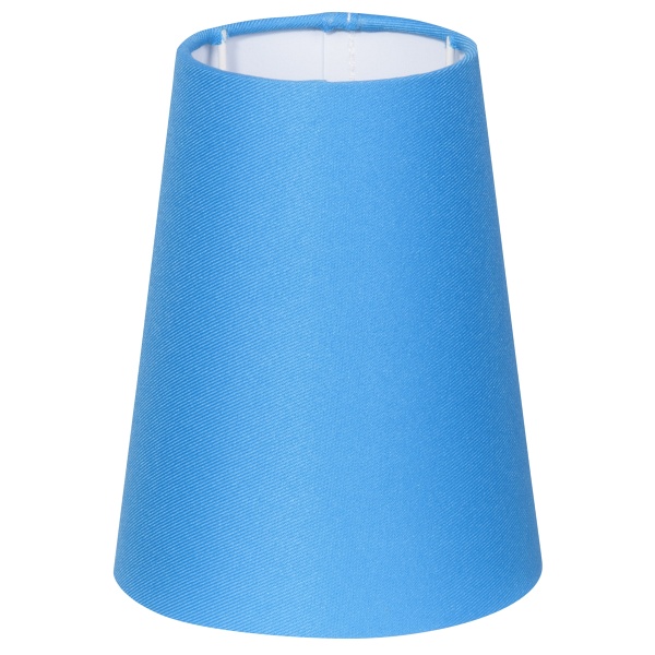 Abażur Cone Stożek (D-12,5 H-15)Cm E14 Niebieski Candellux
