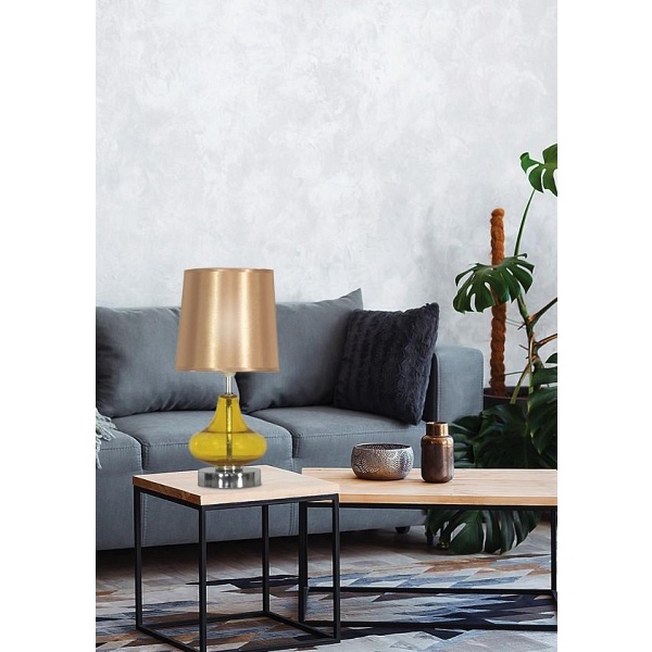 Alladina Lampa 1X40W E14 Bursztyn Candellux