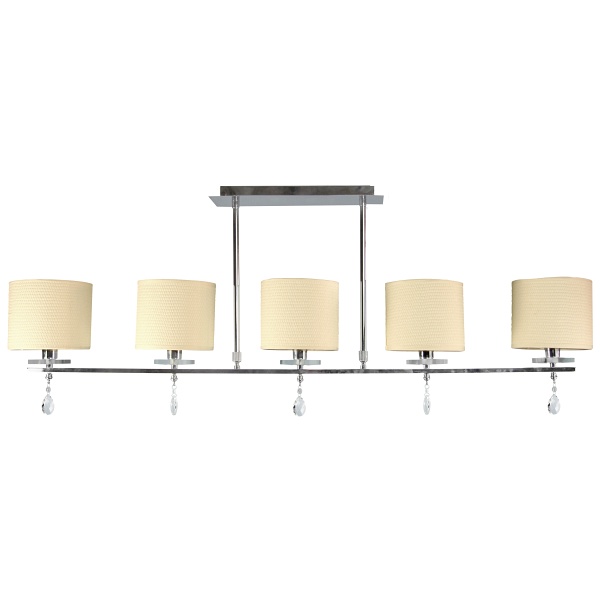 Estera Lampa Sufitowa 5X40W E14 Chrom Candellux