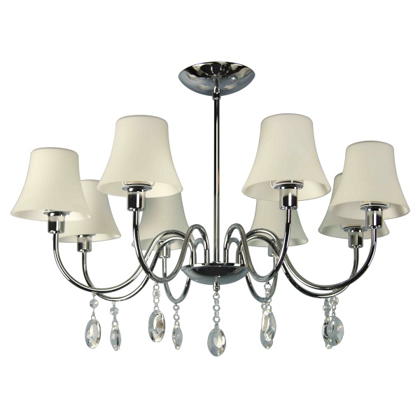 Sorento Zwis 8X40W E14 Chrom Candellux