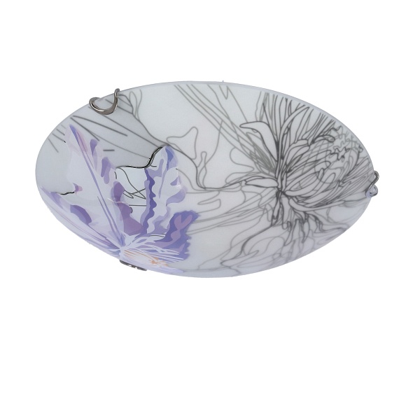 Spring Lampa Sufitowa Plafon 30 1X60W E27 Fioletowy Candellux