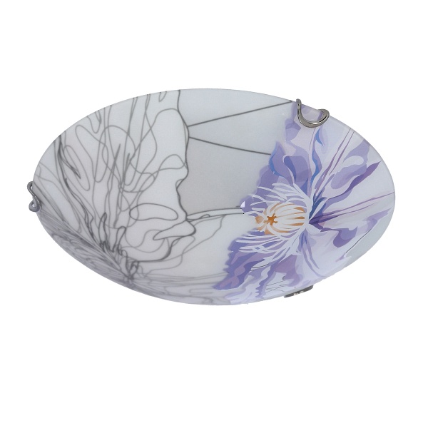 Spring Lampa Sufitowa Plafon 30 1X60W E27 Fioletowy Candellux