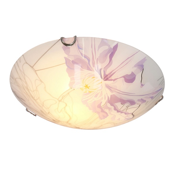 Spring Lampa Sufitowa Plafon 30 1X60W E27 Fioletowy Candellux