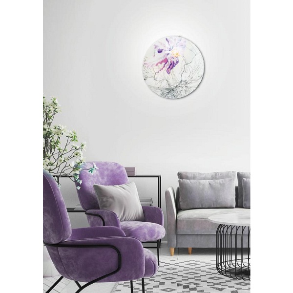 Spring Lampa Sufitowa Plafon 30 1X60W E27 Fioletowy Candellux