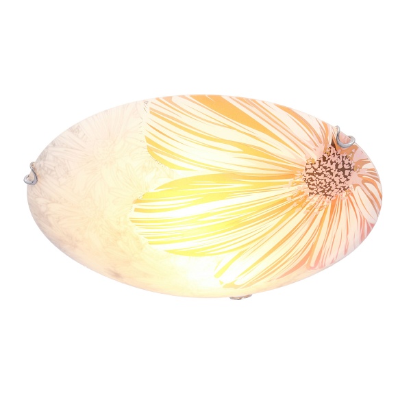 Spring Lampa Sufitowa Plafon 40 2X60W E27 Czerwony Candellux