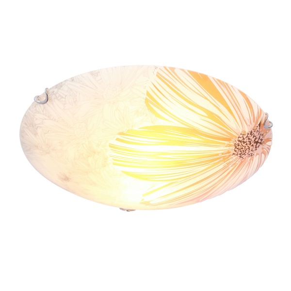 Spring Lampa Sufitowa Plafon 40 2X60W E27 Czerwony Candellux