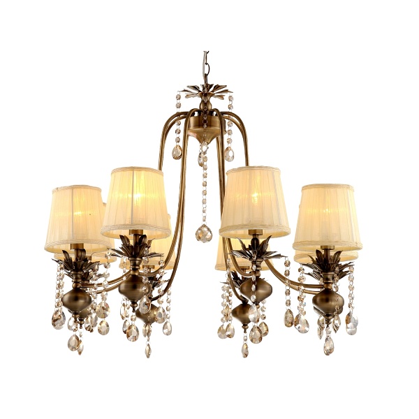 Adonis Lampa Wisząca 8X40W E14 Patyna Candellux