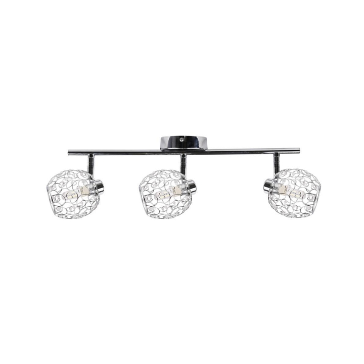 Listwa sufitowa Horus chrom 3x40w - Candellux