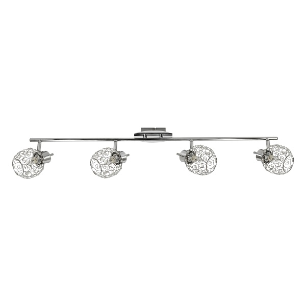 Horus Lampa Sufitowa Listwa 4X40W G9 Chrom Candellux