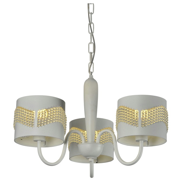 Antonio Lampa Wisząca 3X60W E27 Biały Candellux