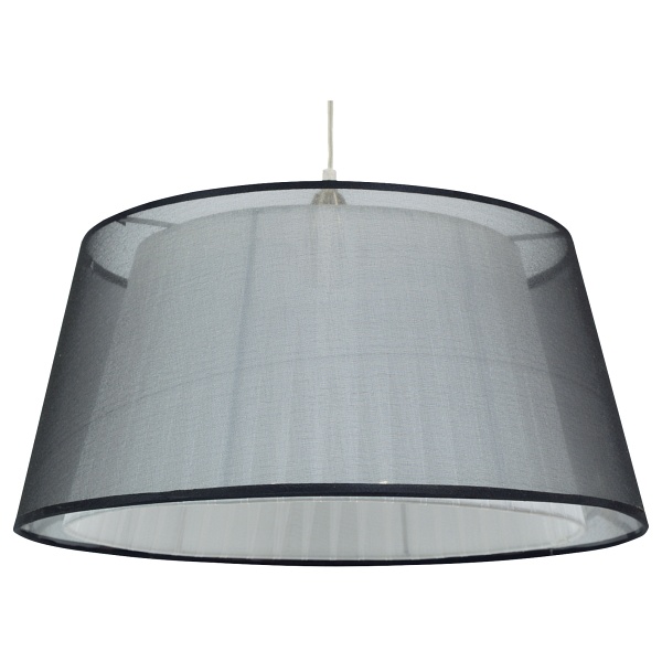 Charlie Lampa Wisząca 45 1X60W E27 Czarny Candellux