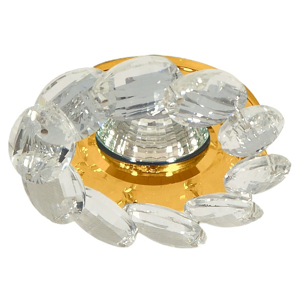 Sk-77 G/Tr Mr16 1X50W Złoto Opr. Strop. Dekoracyjna Transparent Candellux