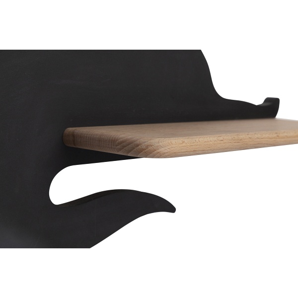 Cat Lampa Kinkiet Ścienny 5W Led Iq Kids Z Przewodem Z Wł. I Wtyczką Siedzący Czarny Candellux