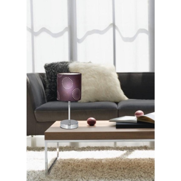 Emily Lampa Gabinetowa 1X40W E14 Brązowa Candellux